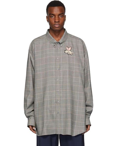 gucci mens pig shirt|gucci flying pig.